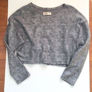 ⬇️PRICE-HOLLISTER CROP SWEATER ❤️